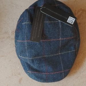 NWT Men's English Black Weaved Cap